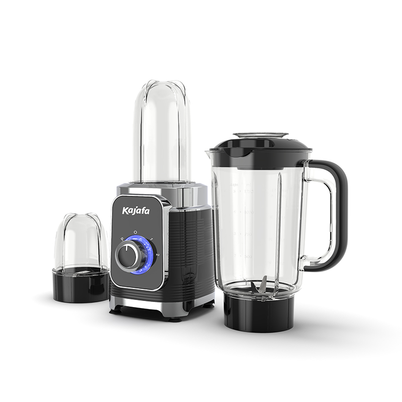 BL215ABD 3 i 1 Stainless Steel Blades Jug Blender 1.0L with 500ml Smoothie maker and coffee turn, design new