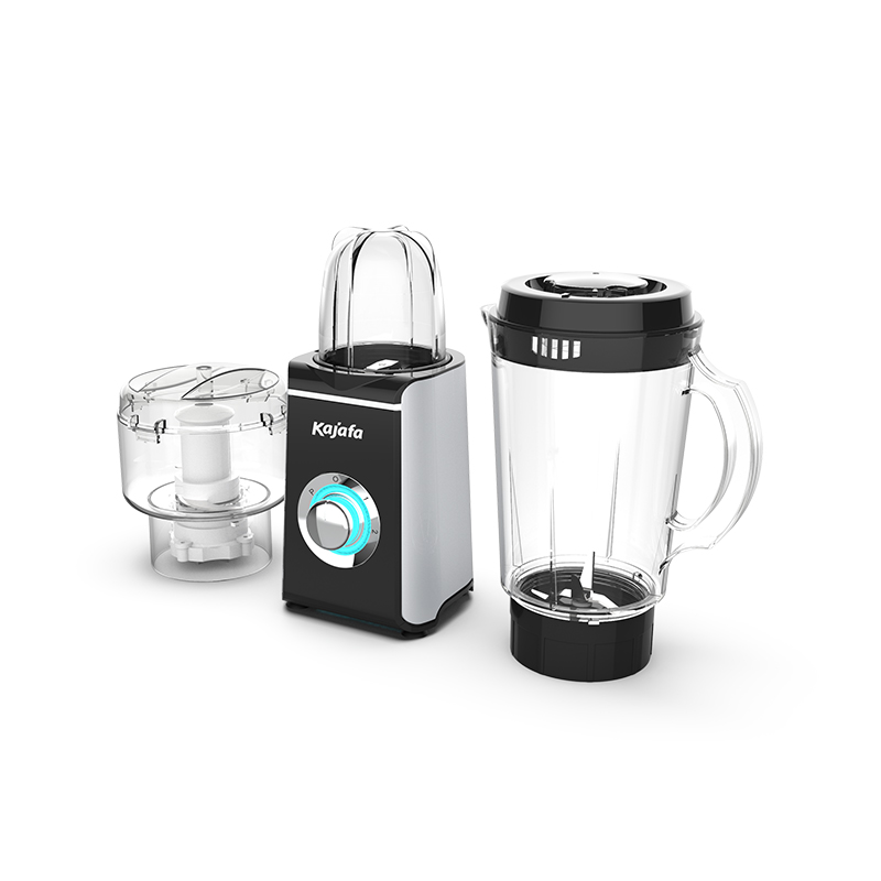 مخلوط کن میز کوزه شخصی BL266ADE-3IN1 Essential 3 in 1، مخلوط کن اسموتی، مخلوط کن با غذاساز و آسیاب