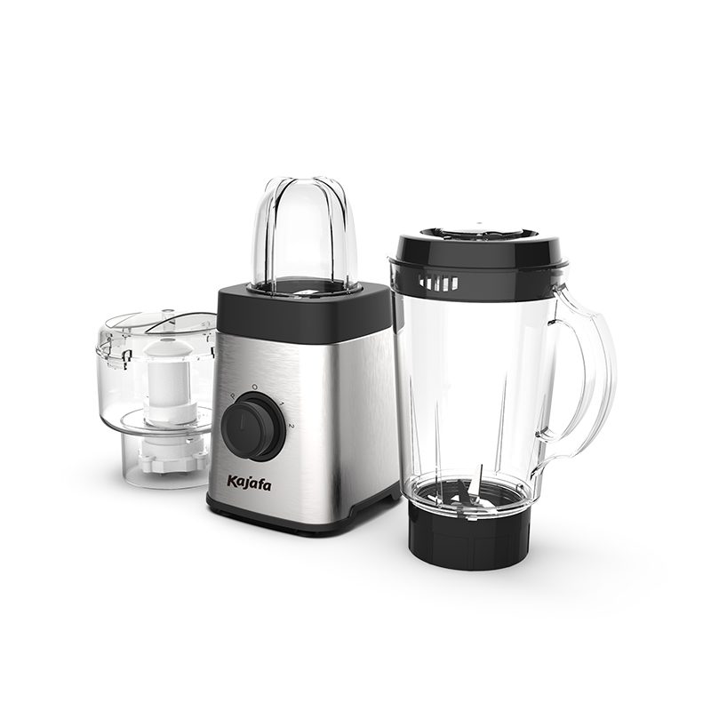 مخلوط کن کوزه رومیزی شخصی BL360ADE-3IN1 3 در 1، مخلوط کن اسموتی، مخلوط کن با غذاساز و آسیاب، اسپری رنگ