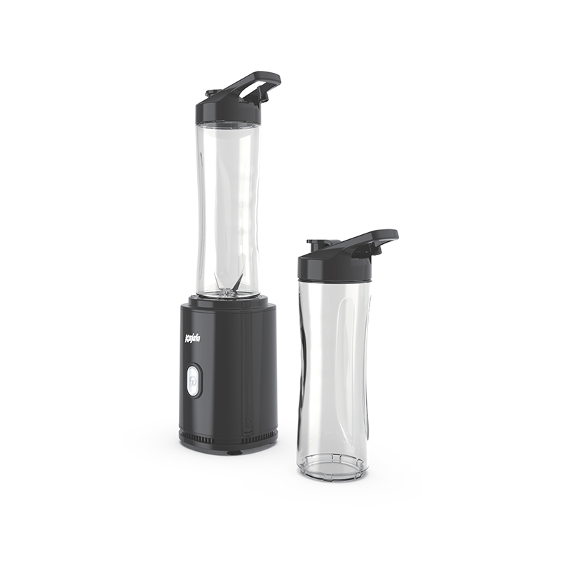 مخلوط کن شخصی BL508B-P2 با فناوری، اسموتی ساز قدرتمند، مینی بلندر قابل حمل 250 واتی برای شیک و اسموتی، مخلوط کن کوچک اسموتی تک سرو با بطری های مسافرتی 20 اونس بدون BPA